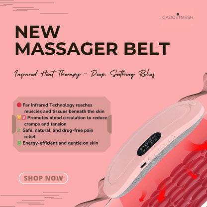 Portable Electric Heating Massage Pad